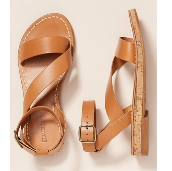 Soludos Kai Cork Sandal - Picture 1 of 4